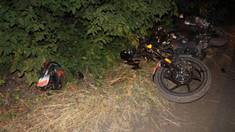 Precizările IGP despre imaginile în care un polițist îndreaptă arma din dotare spre doi motocicliști