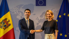 Mihai Popșoi s-a întâlnit la Bruxelles cu șefa diplomației europene, Kaja Kallas. Sprijinul UE pentru securitatea R. Moldova, pe agenda discuțiilor 