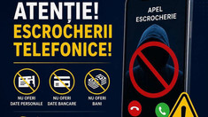 Poliția: Niciun caz nou de fraudă telefonică în ultimele 24 de ore. Aproape 90 de tentative de escrocherie au fost dejucate

