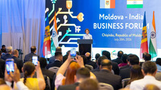Forumul de afaceri Moldova – India, desfășurat la Chișinău. Maia Sandu: „India știe cum să transforme ambiția în dezvoltare, iar R. Moldova știe cum să transforme provocările în reforme”

