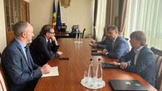 Măsurile menite să accelereze procesul de reintegrare a R. Moldova, discutate la întrevederea dintre Valeriu Chiveri și ambasadorul Cristian-Leon Țurcanu