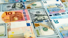 Euro și dolarul cresc la început de săptămână. Cursul valutar afișat de BNM
