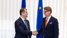 Vasile Tofan, întrevedere cu ambasadorul României, Cristian-Leon Țurcanu: „Cooperarea economică și investițiile trebuie să fie la fel de puternice precum parteneriatul politic”