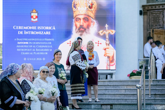 ÎPS Antonie a fost întronizat mitropolit al Basarabiei. „Înțeleg ce responsabilitate mare îmi revine de acum încolo. Este un nou început”