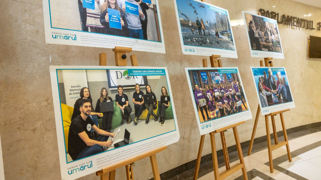 Parlamentul găzduiește expoziția „Oameni pentru care punem umărul”, dedicată societății civile (FOTO)