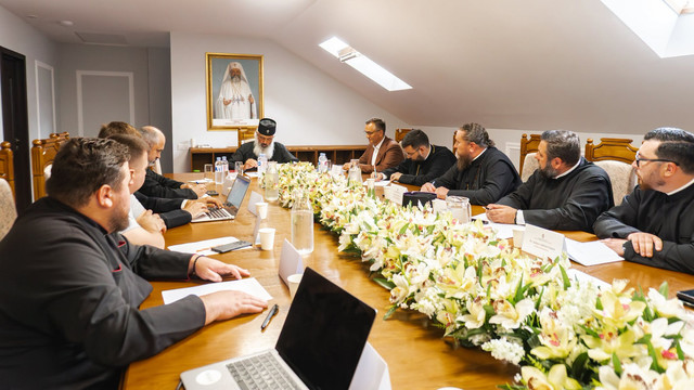 ÎPS Antonie a prezidat prima ședință de lucru a Permanenței Consiliului Eparhial al Arhiepiscopiei Chișinăului. Prioritățile stabilite