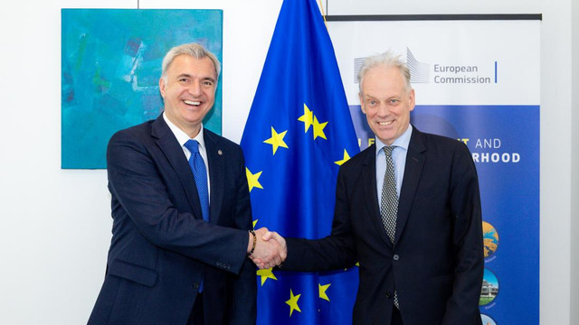 Reformele și aderarea la UE, discutate de premierul interimar, Eugeniu Osmochescu și directorul pentru Extindere și Vecinătatea Estică al Comisiei Europene (FOTO)
