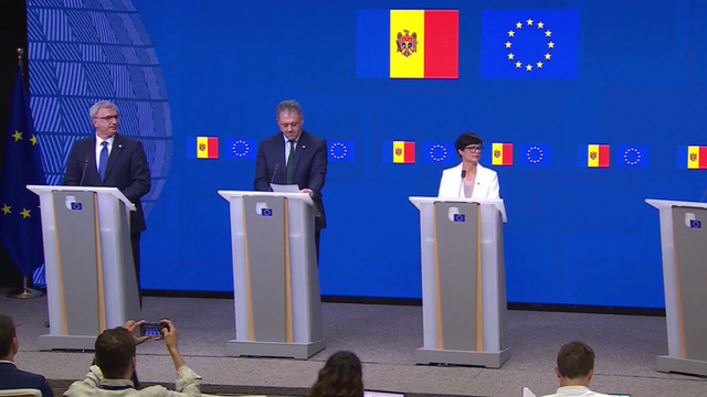 LIVE | Conferință de presă după Conferința Interguvernamentală R. Moldova – UE privind deschiderea negocierilor de aderare pe Clusterul 6 – „Relații externe”