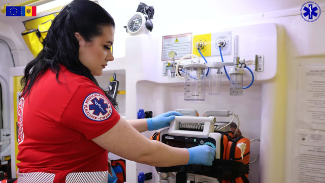 Peste 406 mii de apeluri la ambulanță în șase luni. CNAMUP raportează creșterea numărului de solicitări


