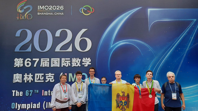 Elevii din Republica Moldova au obținut cinci distincții la Olimpiada Internațională de Matematică din China 


