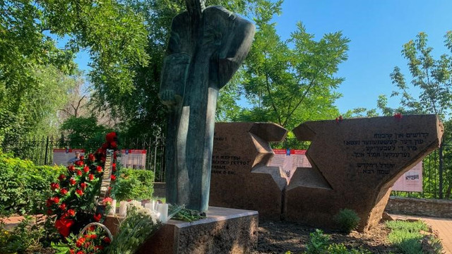 Victimele Holocaustului din ghetoul de la Chișinău, comemorate la Memorial
