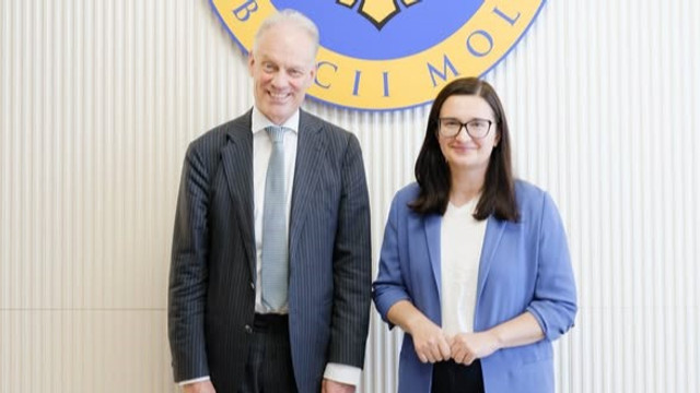 Cristina Gherasimov a discutat cu Gert Jan Koopman despre continuarea reformelor și procesul de aderare la UE

